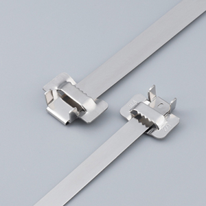 白鋼不銹鋼扎帶-牙型鎖緊式